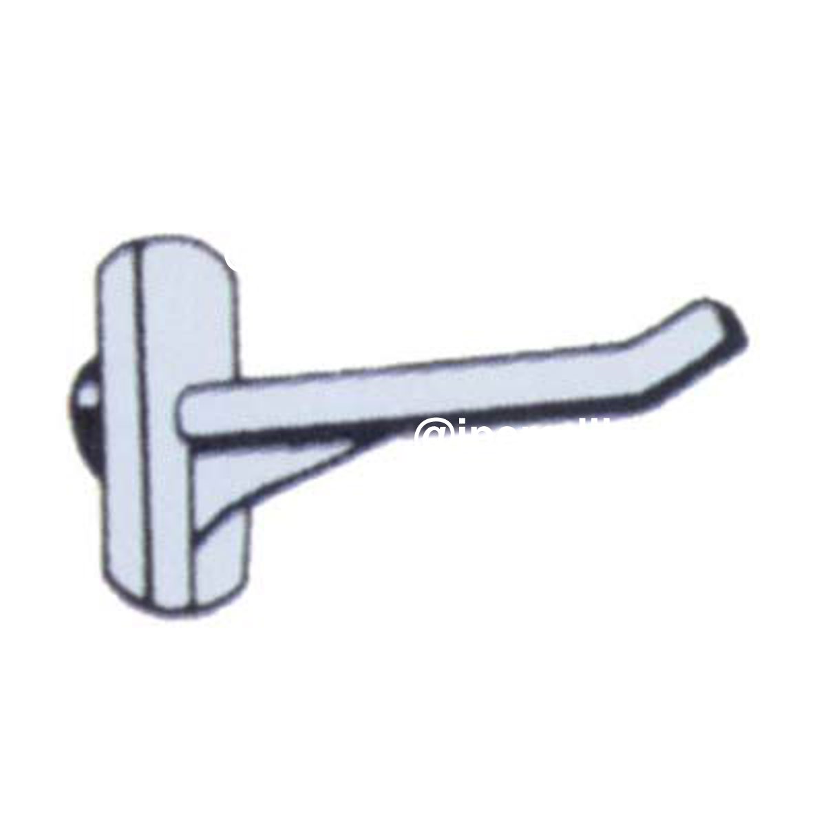 GANCIO A MENSOLA PLT X PANNELLO ESPOSITIVO MM 30