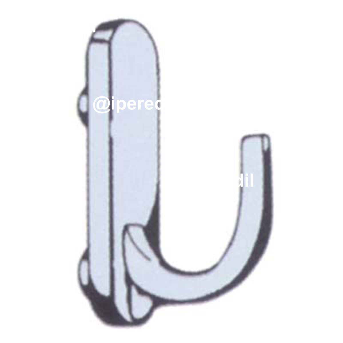 GANCIO PLT X PANNELLO ESPOSITIVO MM 25