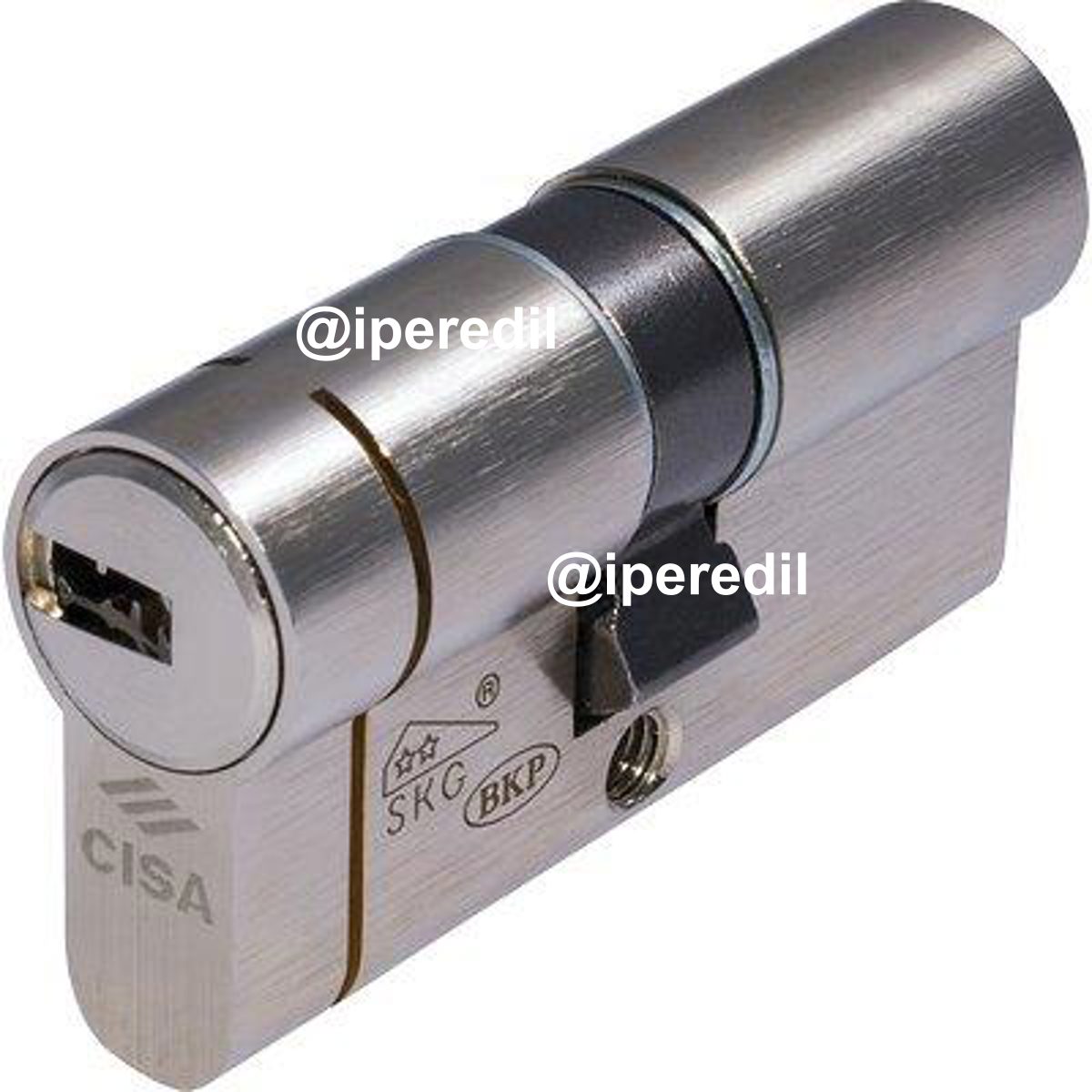 CILINDRO SAGOMATO ASTRAL TEKNO PRO CISA OTT.NICH.SATIN CHIAVI 5+1 MM 80 30+50