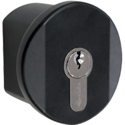 POMOLO ANTIPANICO ESTERNO 07078.35 CISA CON CILINDRO VERN NERO - 08211480