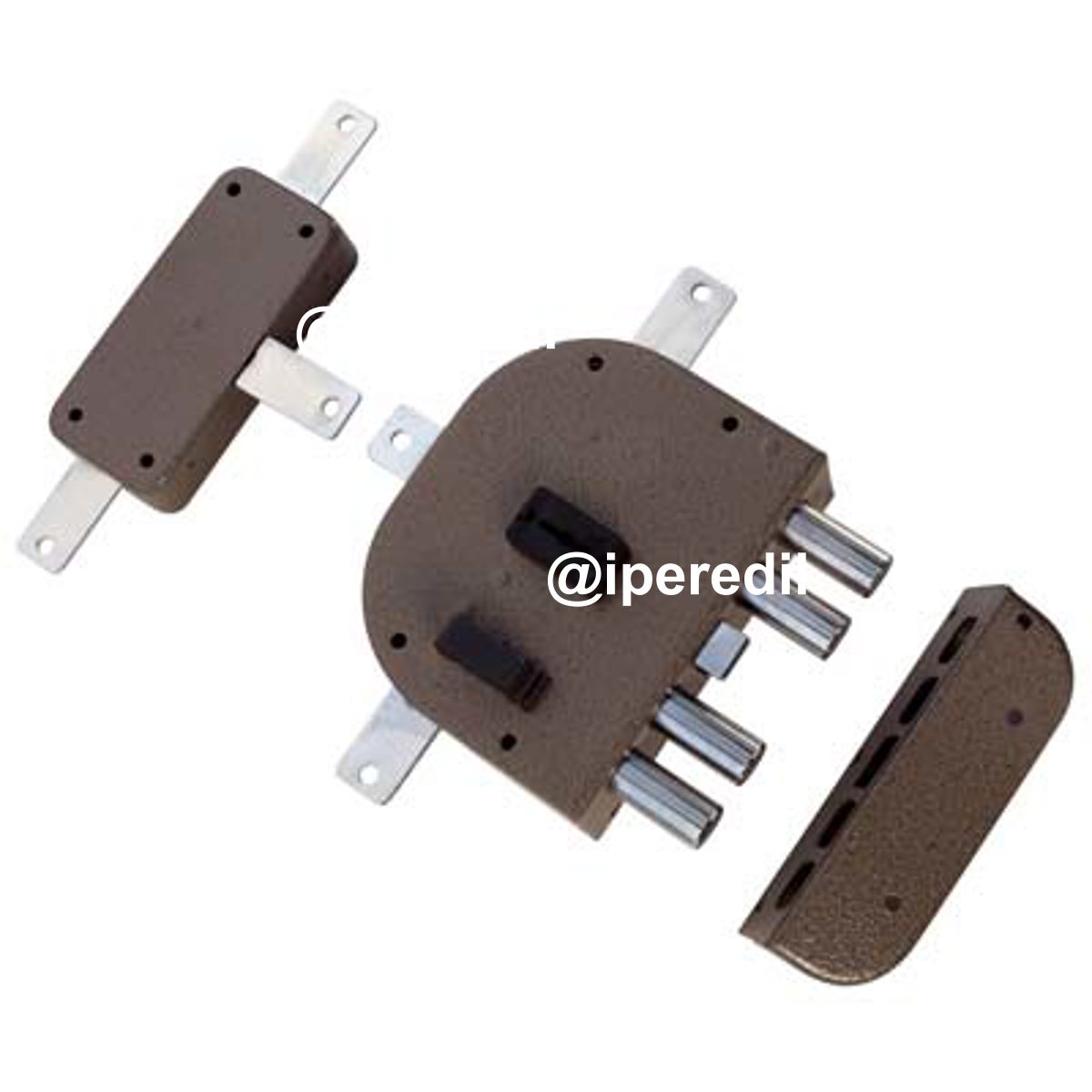 SERRATURA LEGNO APPLICARE 2350 PLUS CR DM M4 QUINT+SCR E.MM 60 DX - 08214240
