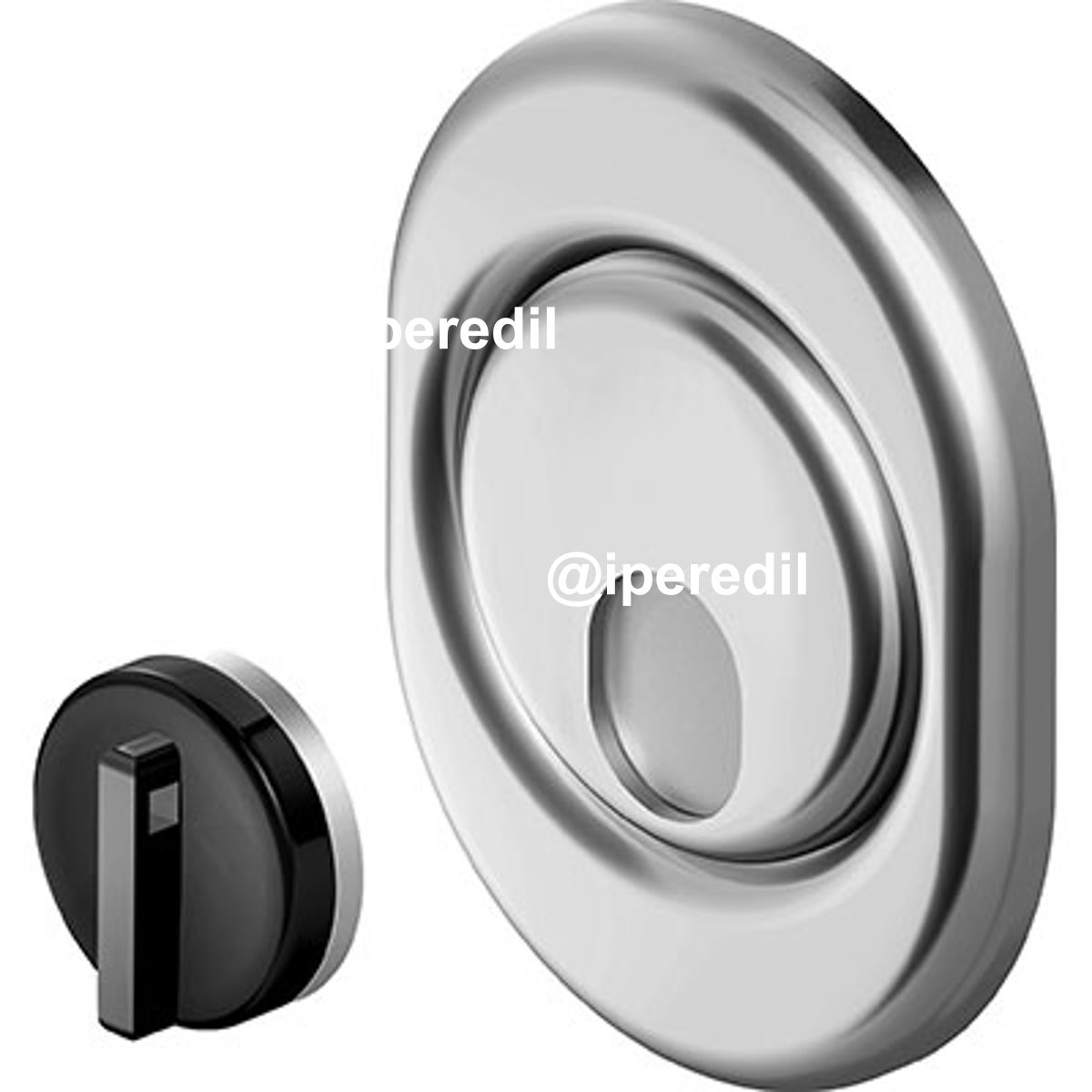 DEFENDER MAGNETICO MRM29 DISEC ACCIAIO SATINATO F.SAG I.MM 38 D.MM 50 H.MM 20 - 08214754