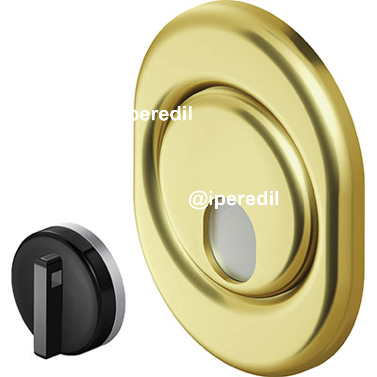 DEFENDER MAGNETICO MRM39 ATRA DISEC OTTONE LUCIDO F.SAG I.MM 31 D.MM 50 H.MM 20