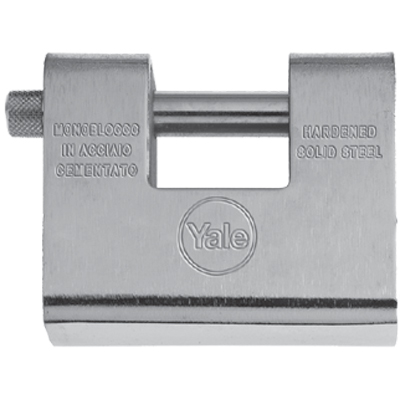 LUCCHETTO ANTISCASSO Y164 YALE ACCIAIO CARBONITRURATO CHIAVI 3 MM 84 - 08236104