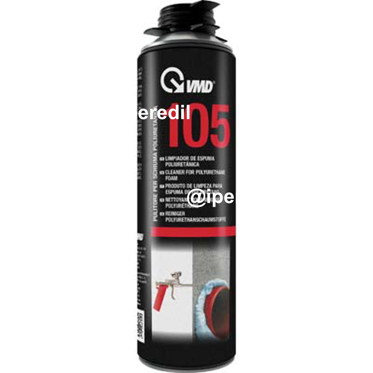 PULITORE SCHIUMA POLIURETANICA 105 VMD PISTOLA ML 500 - 08250383