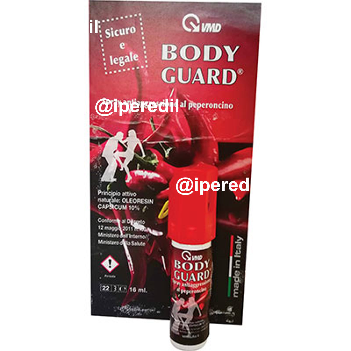 ANTIAGGRESSIONE BODY GUARD SPRAY VMD ML 16