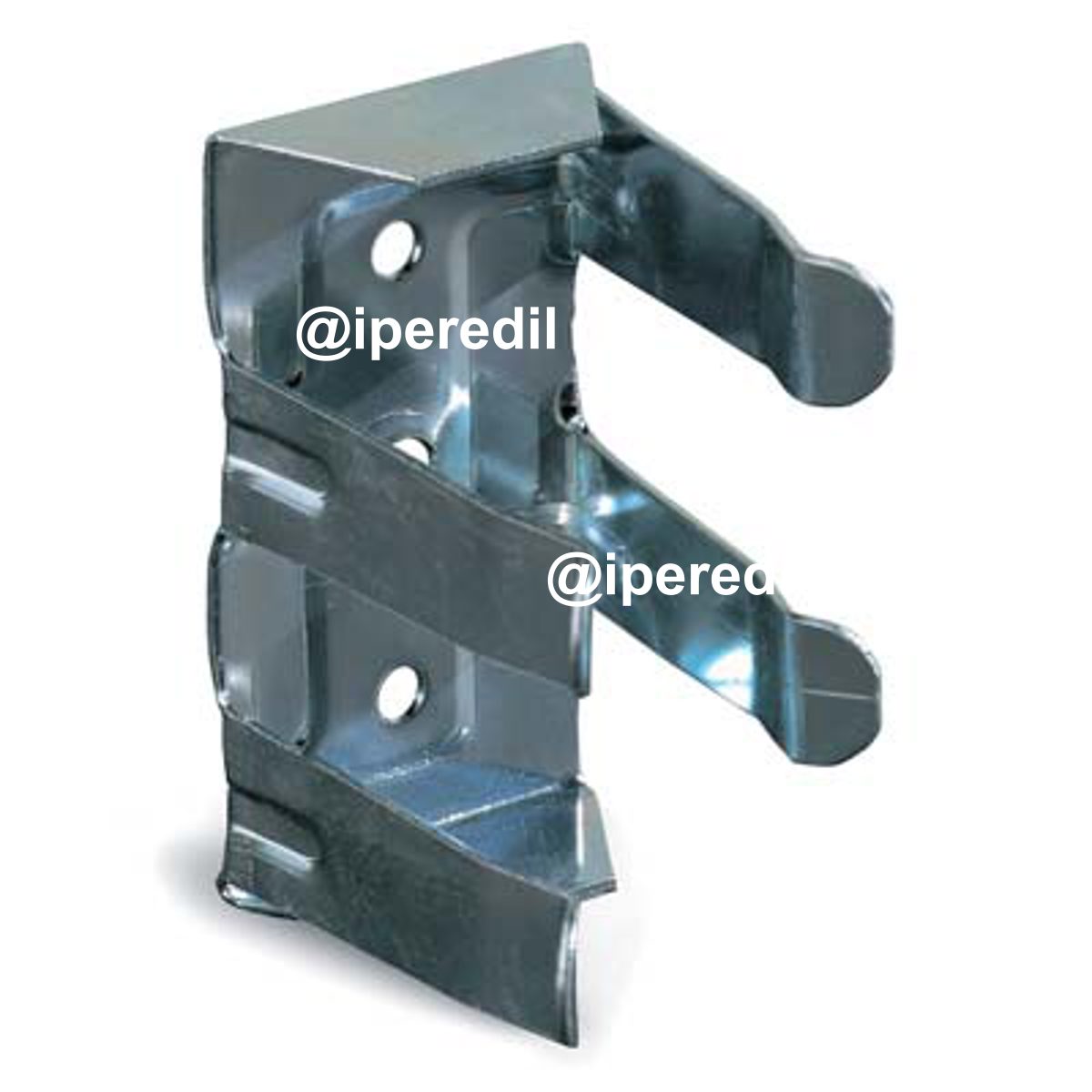 GANCIO PIEDINO MOBILI ACCIAIO ZINCATO FISSAGGIO A ZOCCOLO MM 30X55