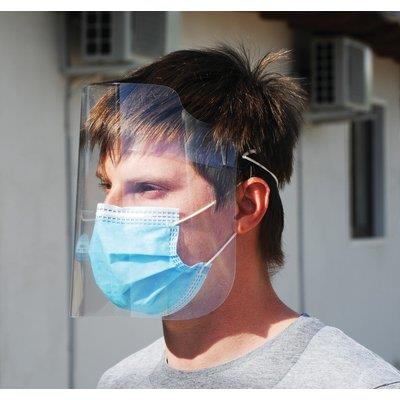 VISIERA PROTETTIVA VISION PET TRASPARENTE CM 22X31