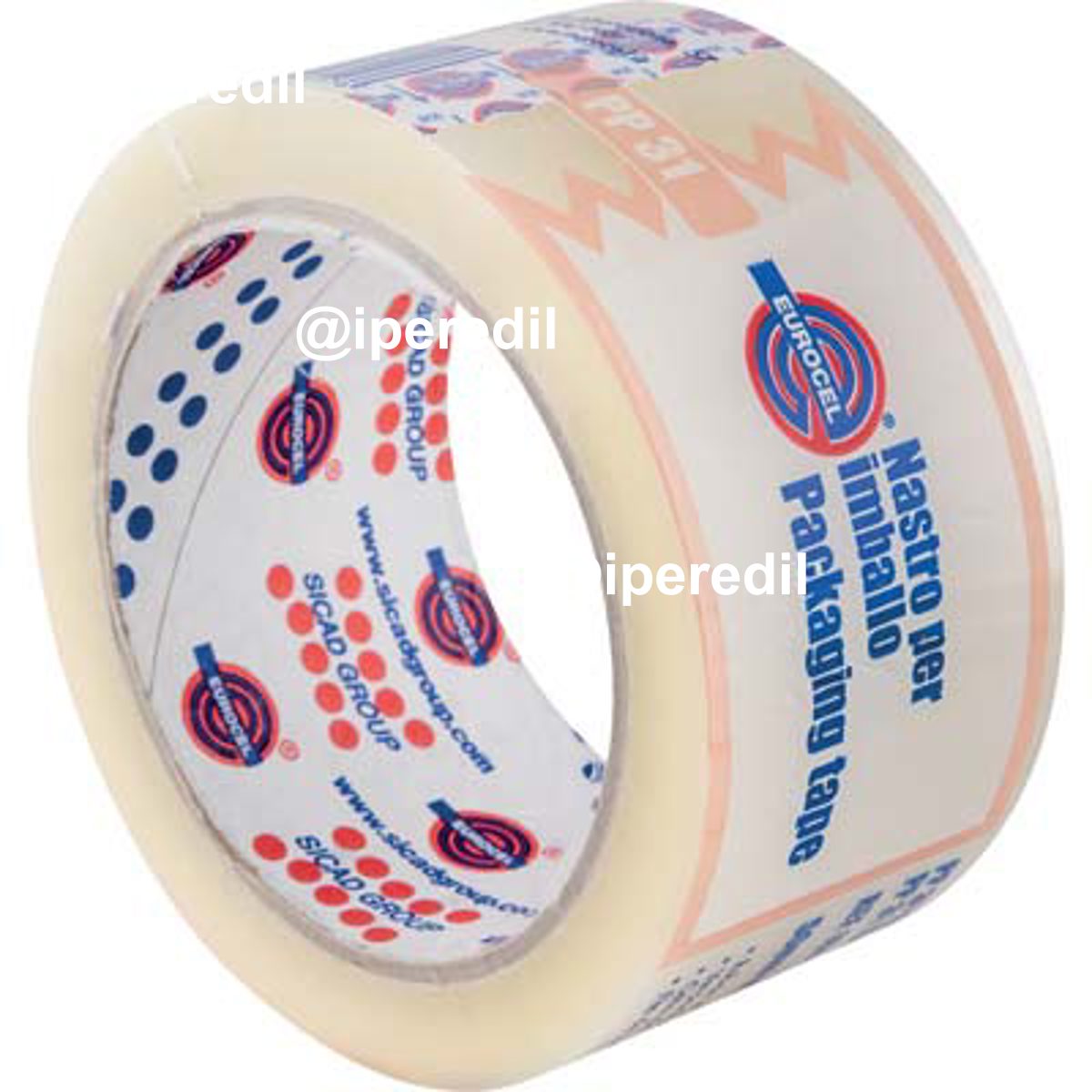 NASTRO IMBALLO TRASPARENTE PP 30 EUROCEL PPL MM 50 ML 66