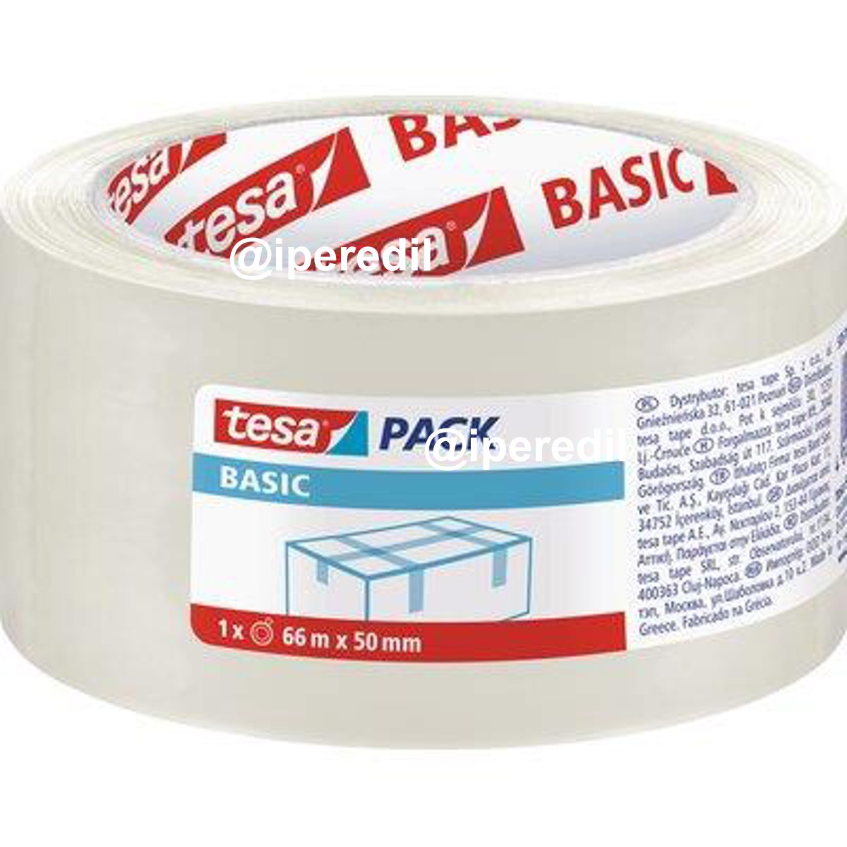 NASTRO IMBALLO TRASPARENTE PP 58570 TESA PPL MM 50 ML 66
