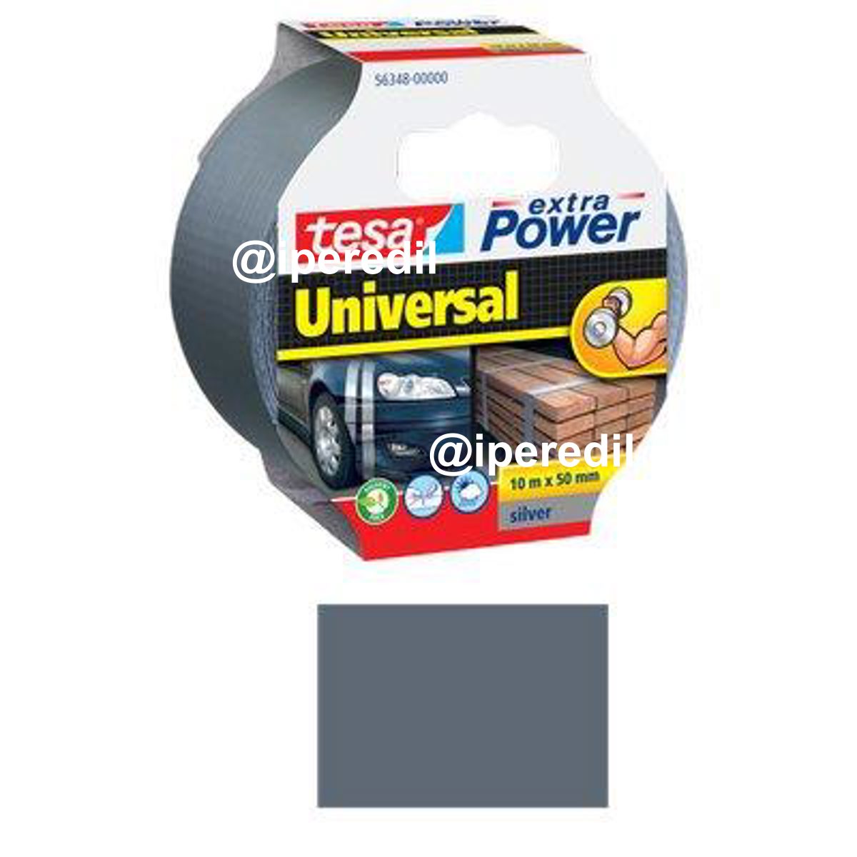 NASTRO ALTA RESISTENZA EXTRA POWER 56490 TESA GRIGIO MM 50 ML 10