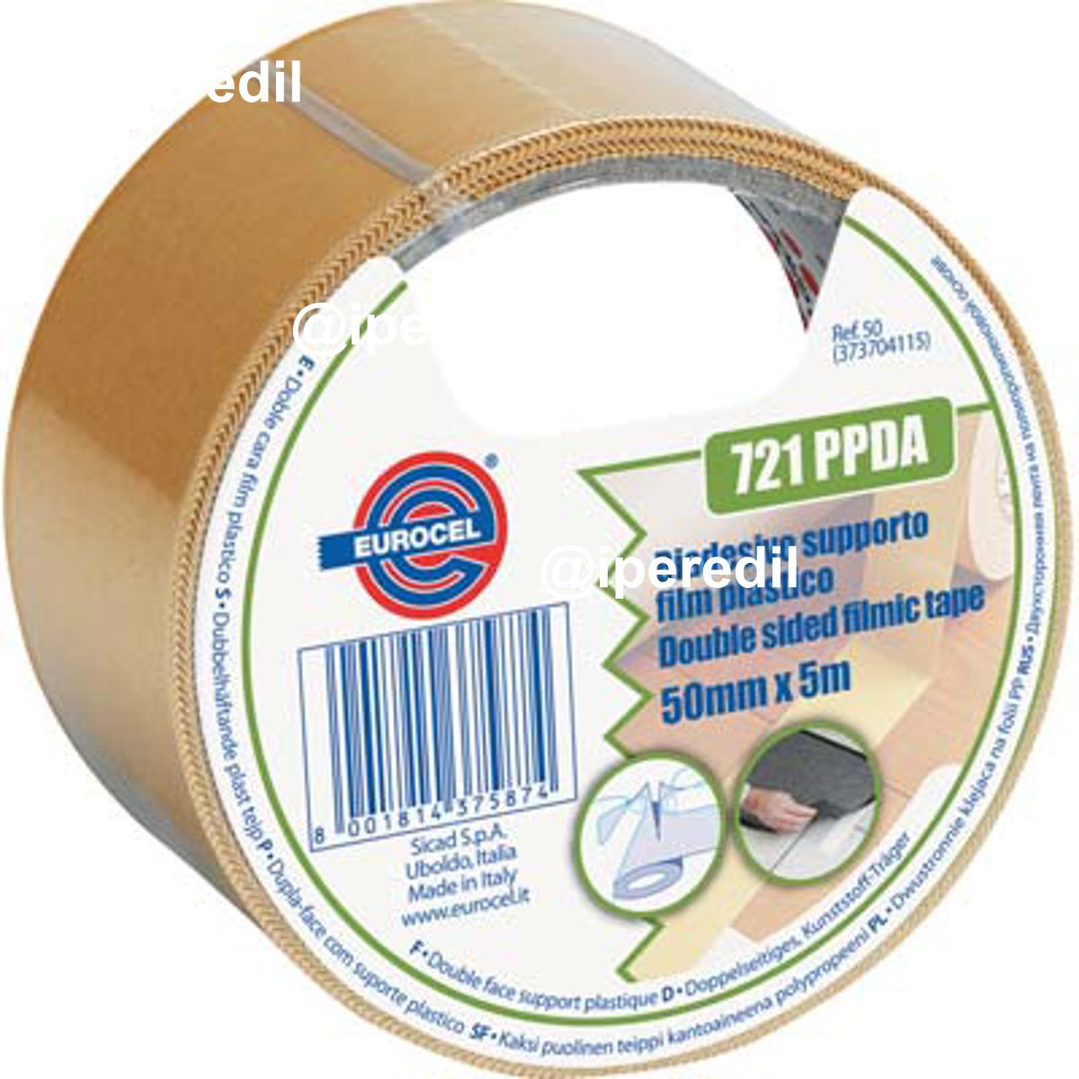 NASTRO BIADESIVO 721 PPDA EUROCEL MM 50 ML 5