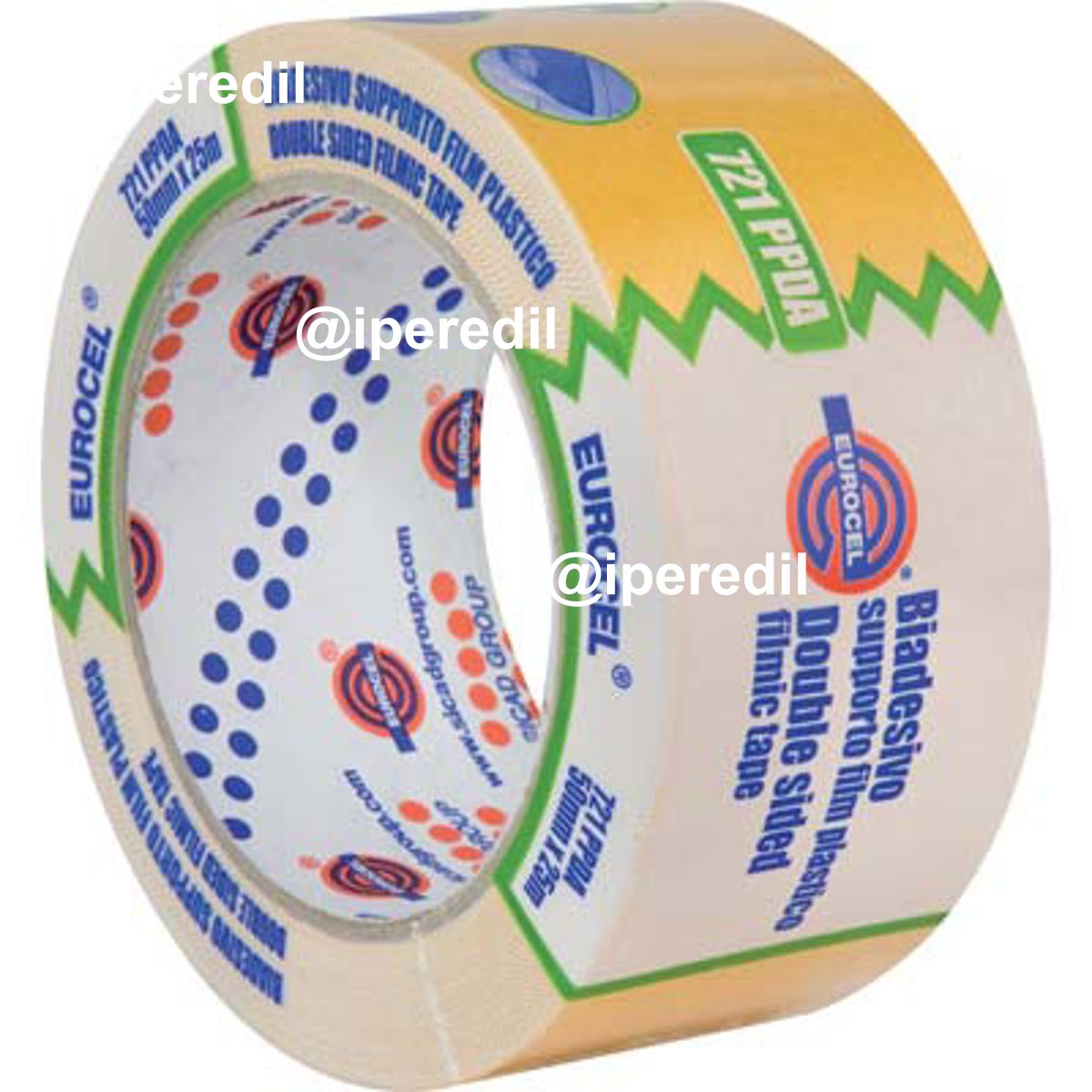 NASTRO BIADESIVO 721 PPDA EUROCEL MM 50 ML 25