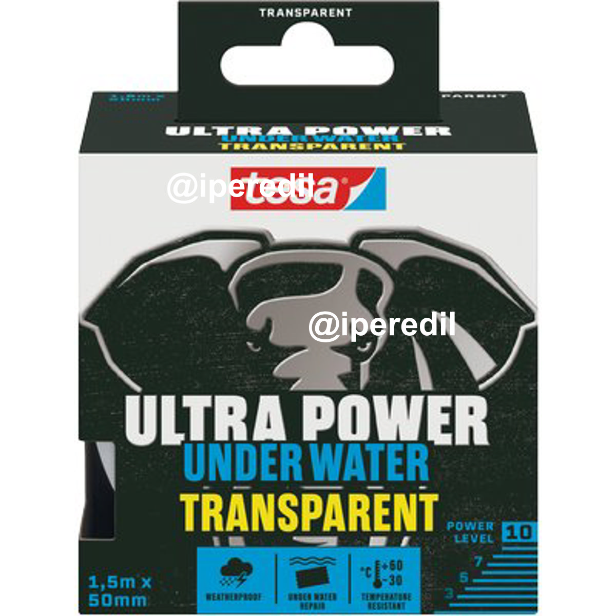 NASTRO ULTRA POWER UNDER WATER 56481 TESA TRASPARENTE MM 50 ML 1,5