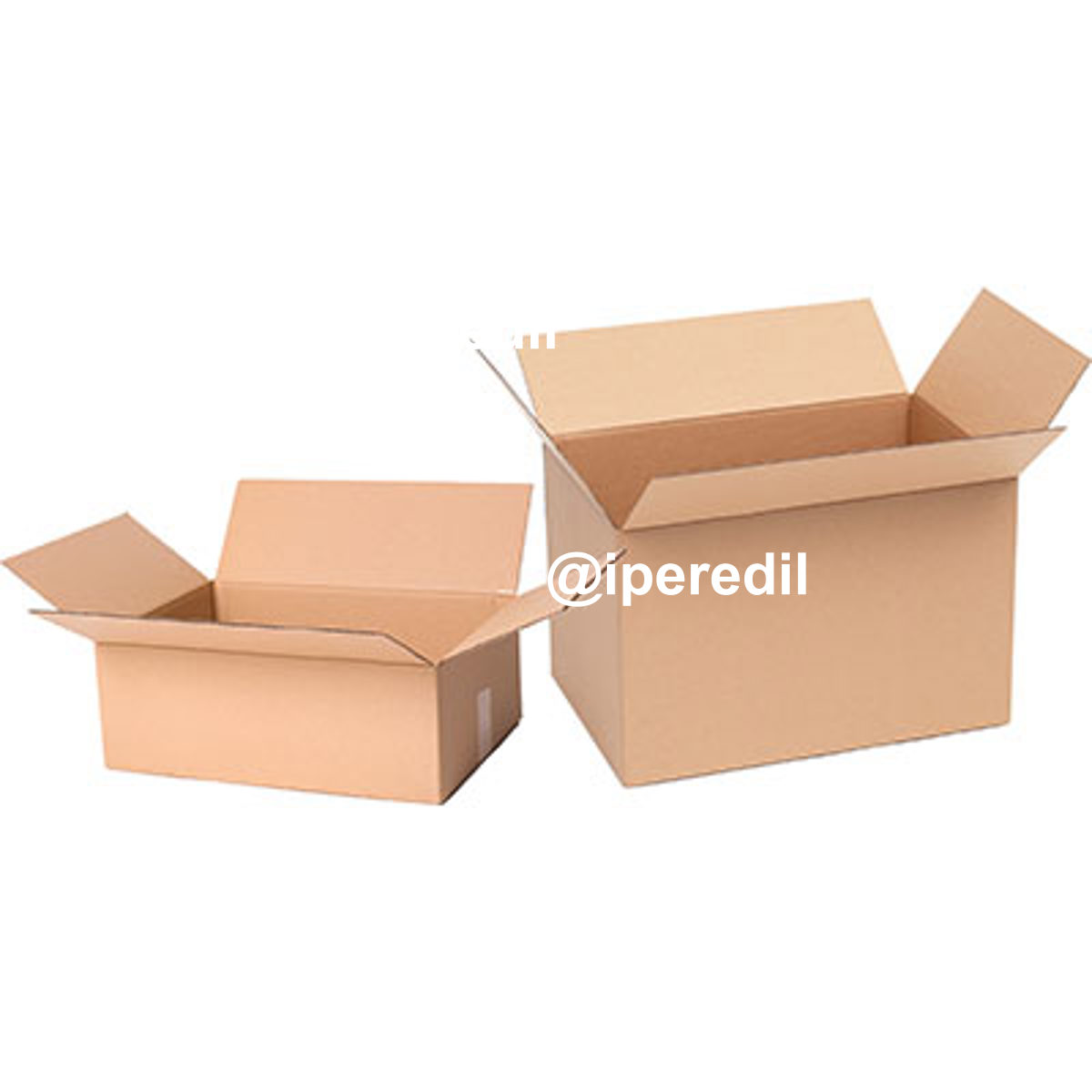 SCATOLA CARTONE IMBALLAGGIO MOD.1 ONDA SINGOLA MM 300X200X150