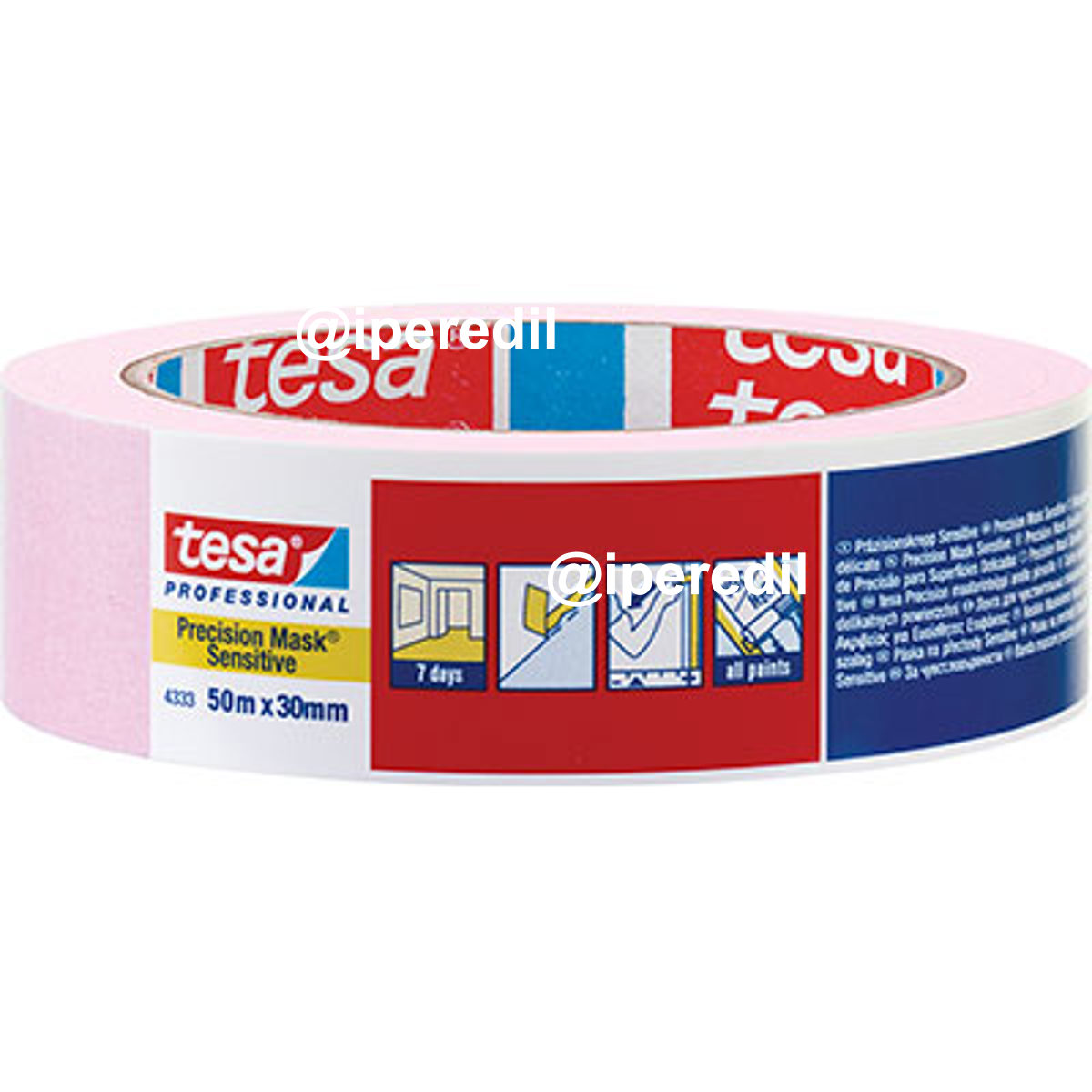 NASTRO CARTA SENSITIVE ROSA 4333 TESA MM 30 ML 50