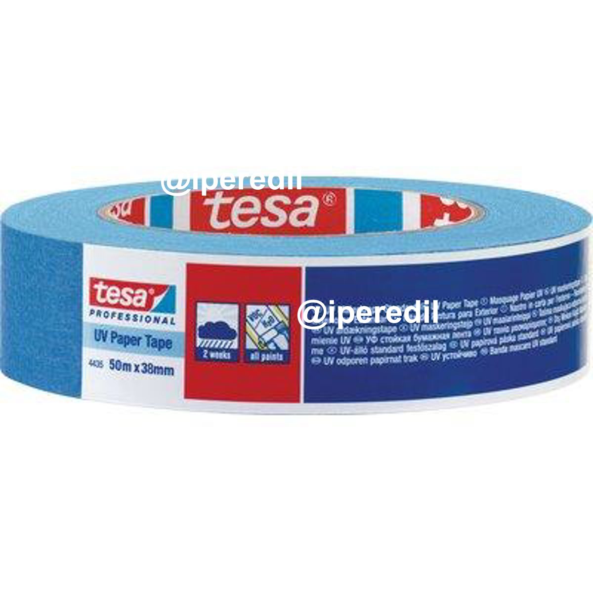 NASTRO CARTA ESTERNI BLU 4435 TESA MM 38 ML 50