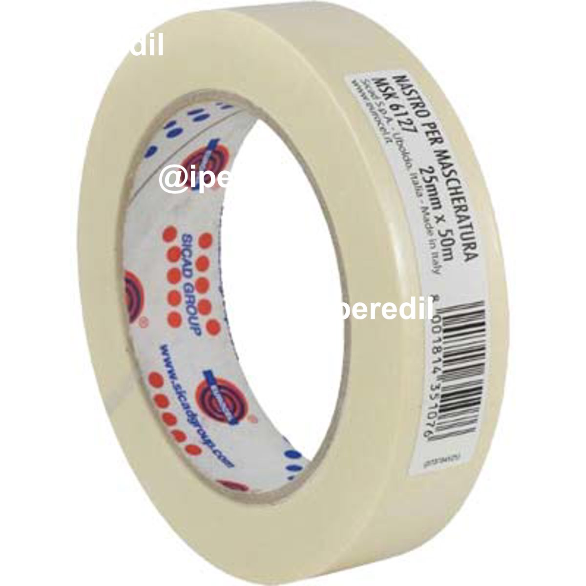 NASTRO CARTA MSK 6127 TB EUROCEL MM 25 ML 50