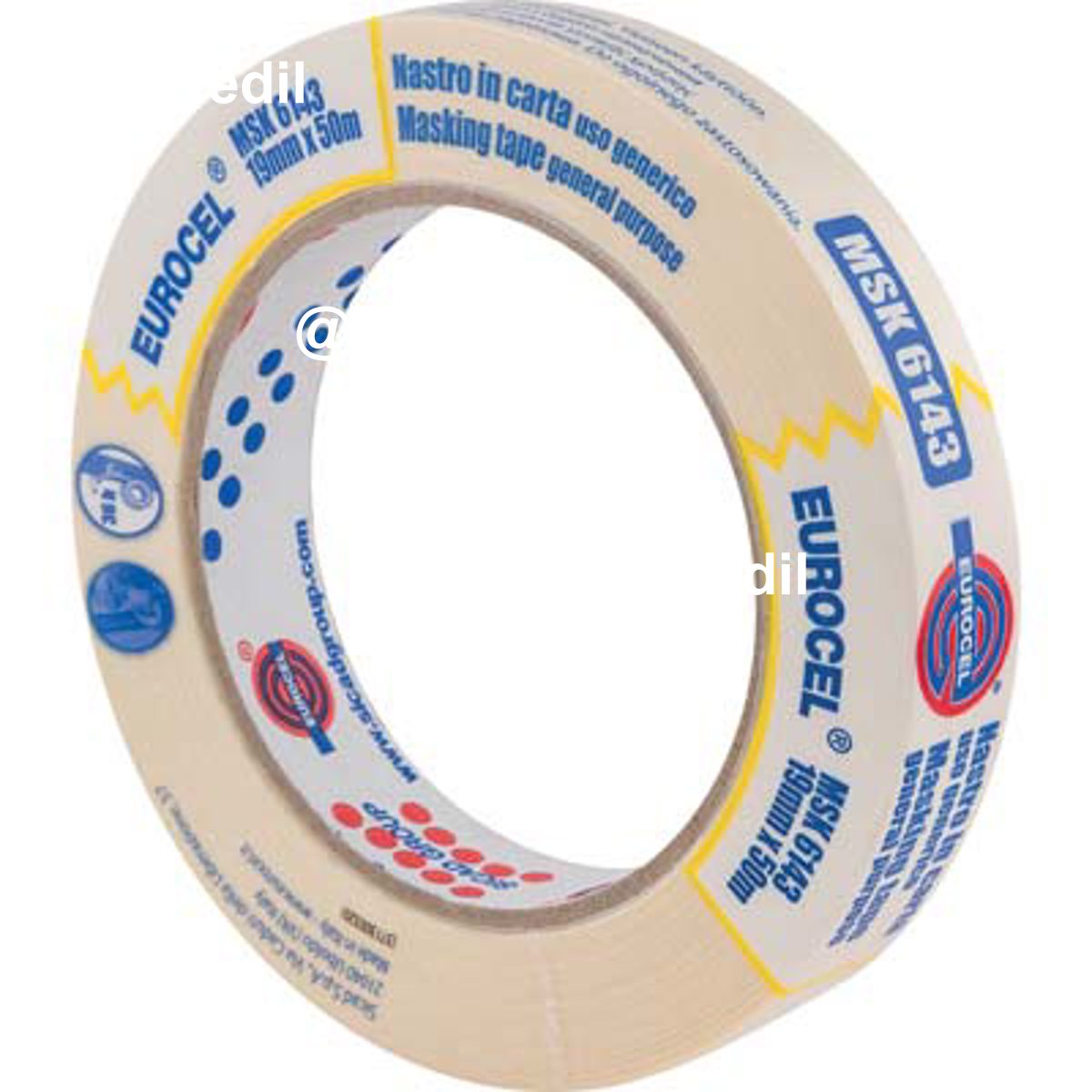 NASTRO CARTA MSK 6143 TB EUROCEL MM 19 ML 50
