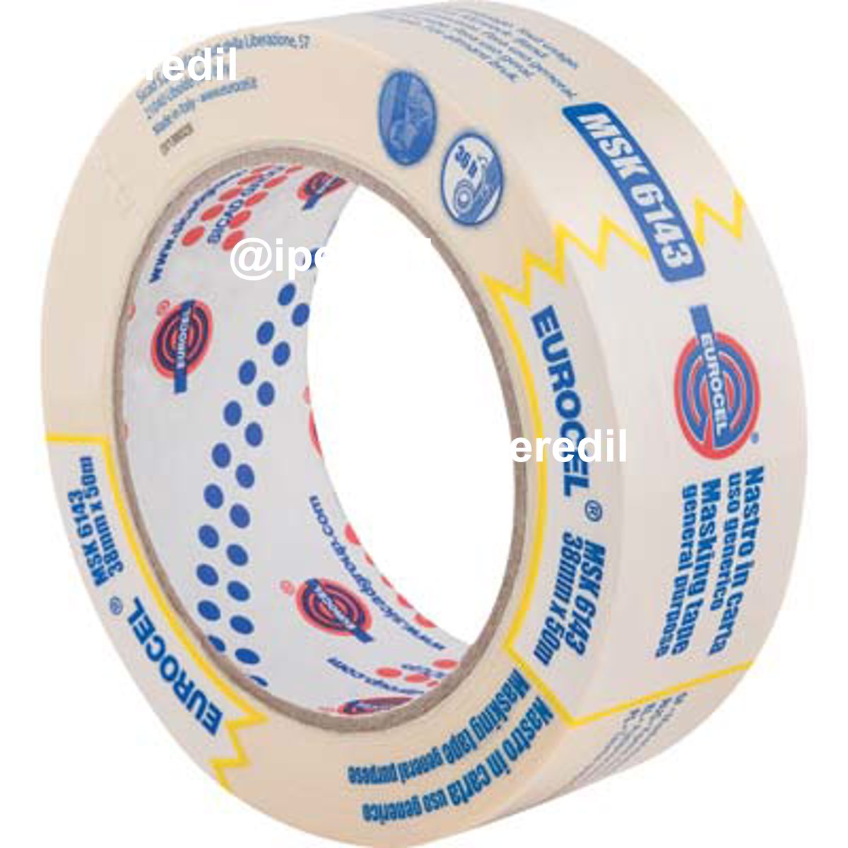 NASTRO CARTA MSK 6143 TB EUROCEL MM 30 ML 50 - 08312754