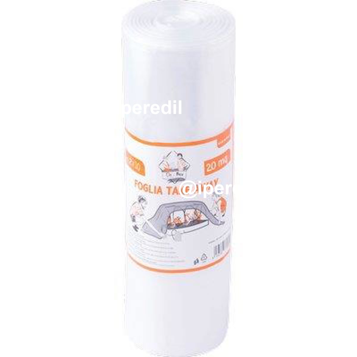 TELO COPRITUTTO PE BASSA DENS MINIROLL ELEPACKING H.MT 2 MT 10 MY 80