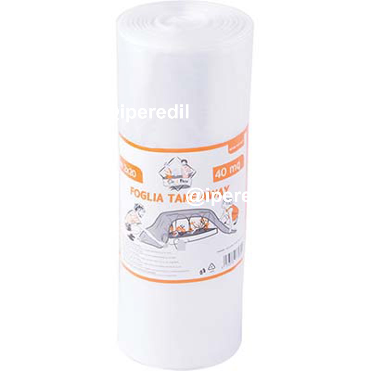 TELO COPRITUTTO PE BASSA DENS MINIROLL ELEPACKING H.MT 2 MT 20 MY 80 - 08312782