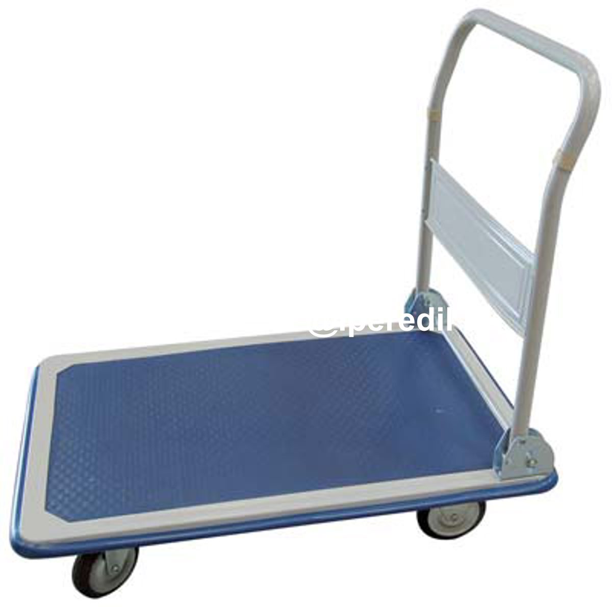CARRELLO + PIATTAFORMA EFFE RUOTE PIENE CM 48X73 H.CM 82 MAX KG 150