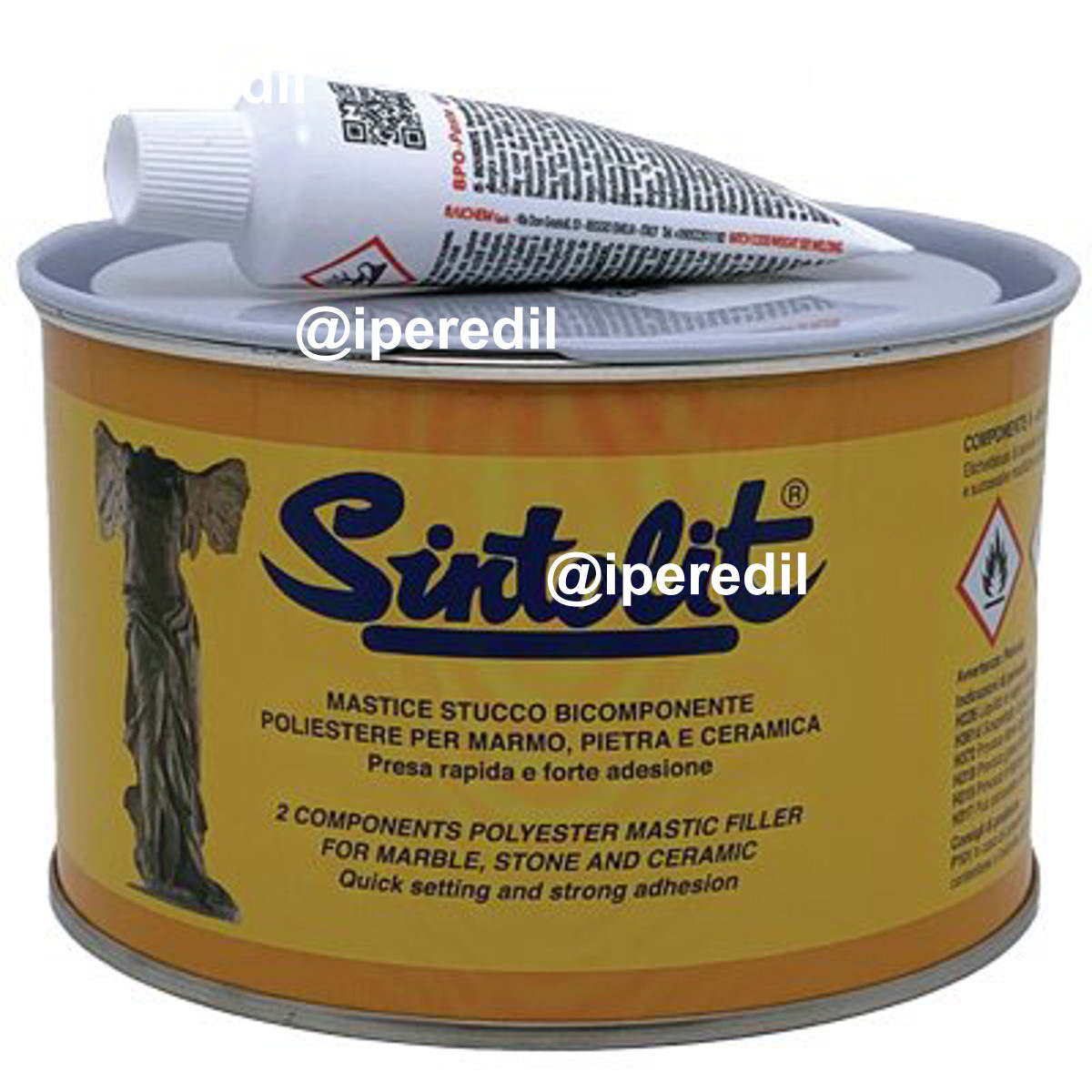 STUCCO MARMO VERTICALE SINTOLIT BIANCO ML 500 - 08338000