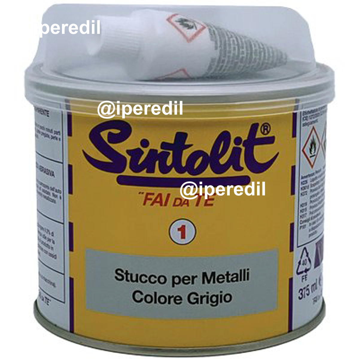 STUCCO METALLO FAI DA TE SINTOLIT GR 375