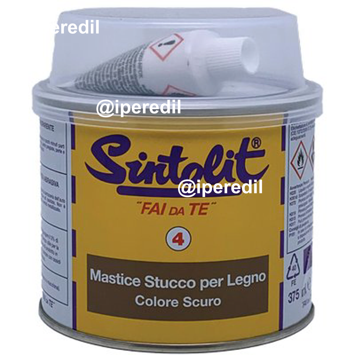 STUCCO LEGNO FAI DA TE SINTOLIT SCURO GR 375 - 08338007