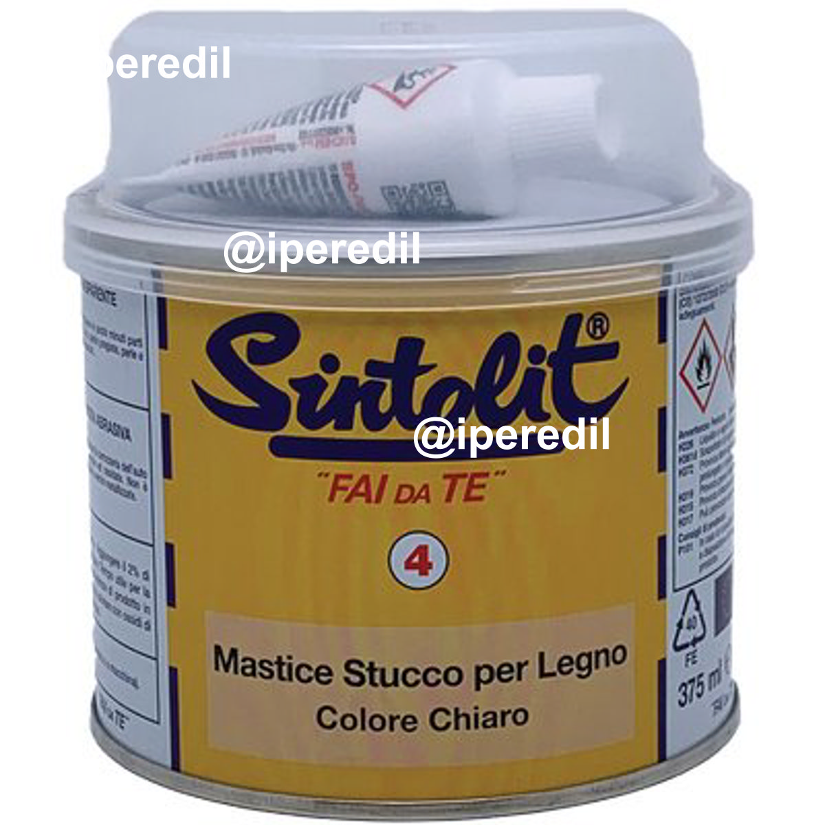 STUCCO LEGNO FAI DA TE SINTOLIT CHIARO GR 375 - 08338008