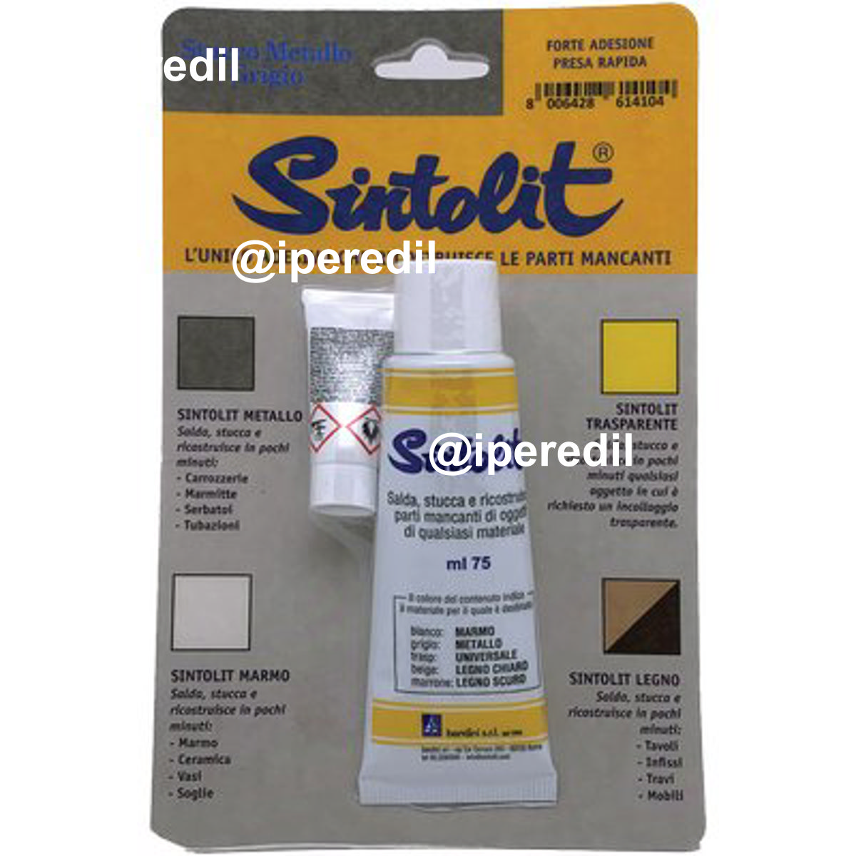 STUCCO METALLO FAI DA TE SELF SINTOLIT ML 75
