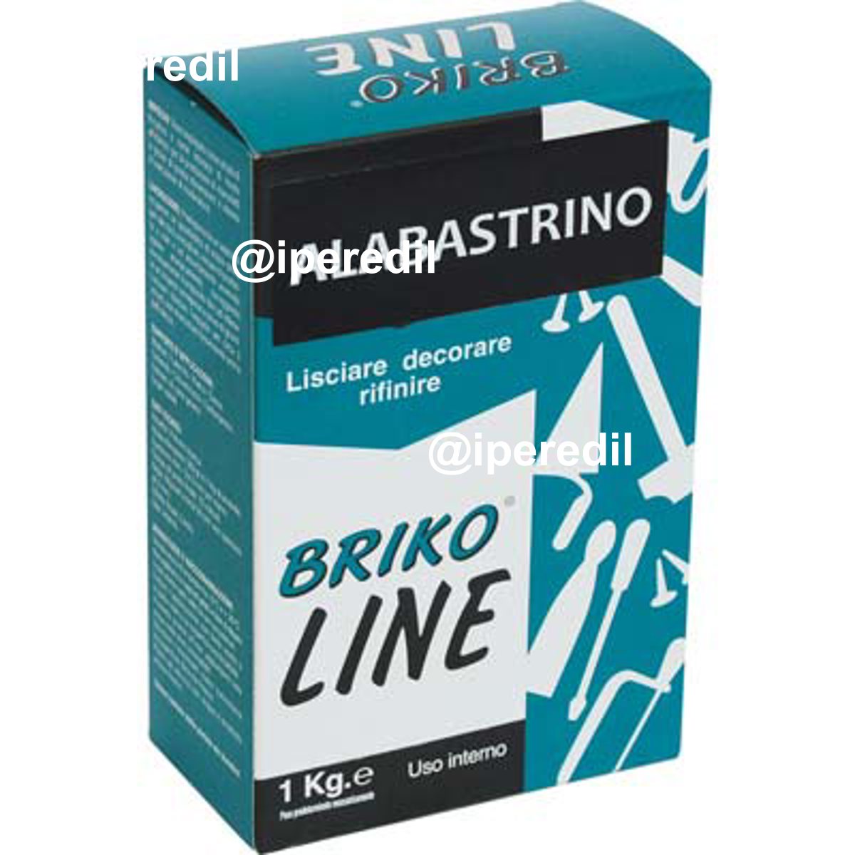 GESSO ALABASTRINO BRIKO LINE KG 1