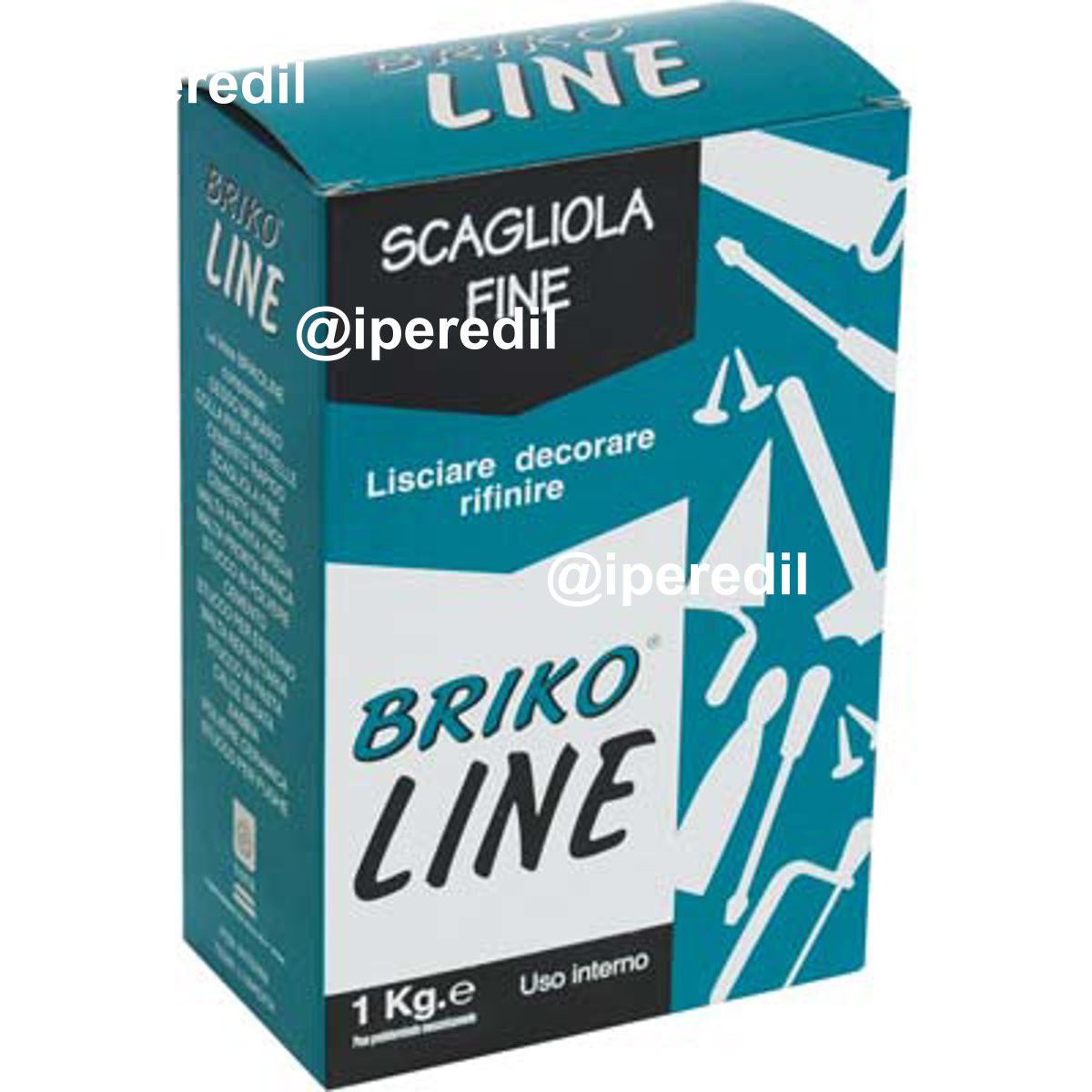 GESSO SCAGLIOLA BRIKO LINE KG 1
