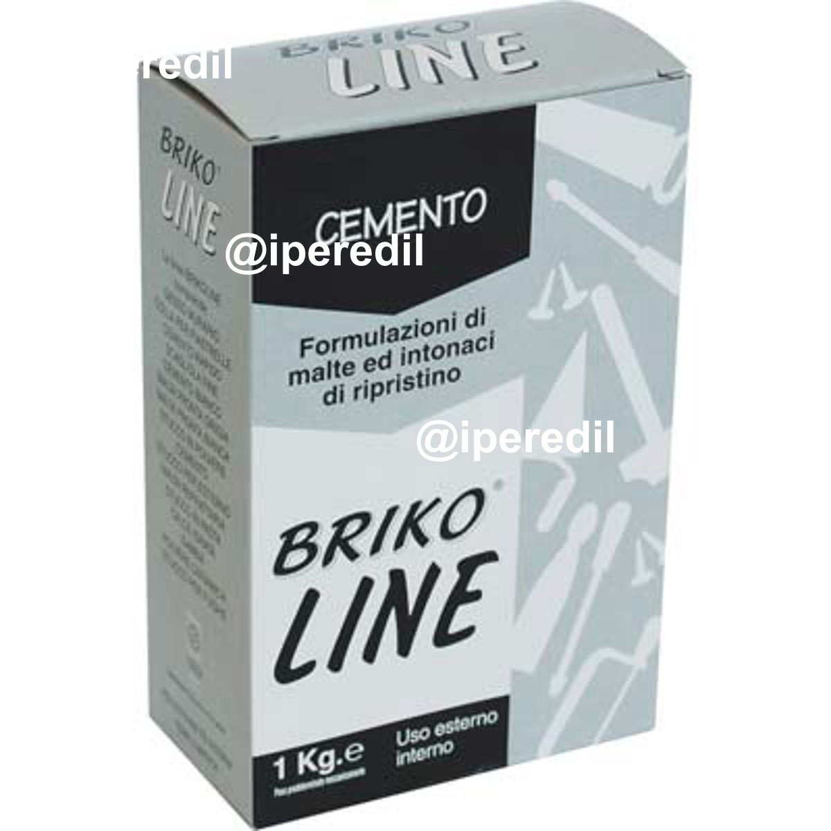 CEMENTO GRIGIO BRIKO LINE KG 1