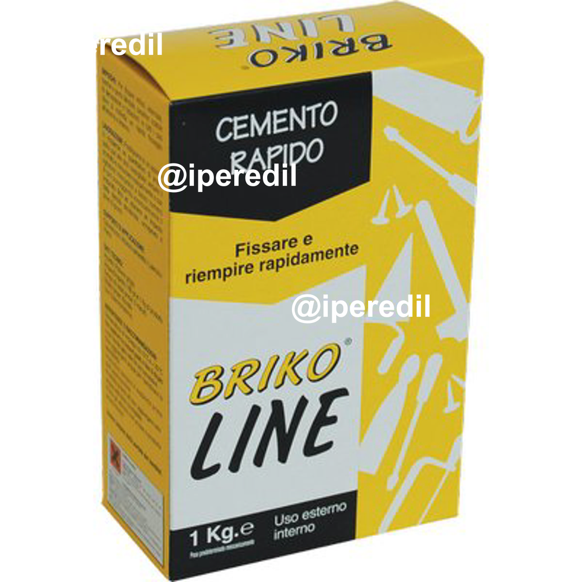 CEMENTO GRIGIO PRESA RAPIDA BRIKO LINE KG 1