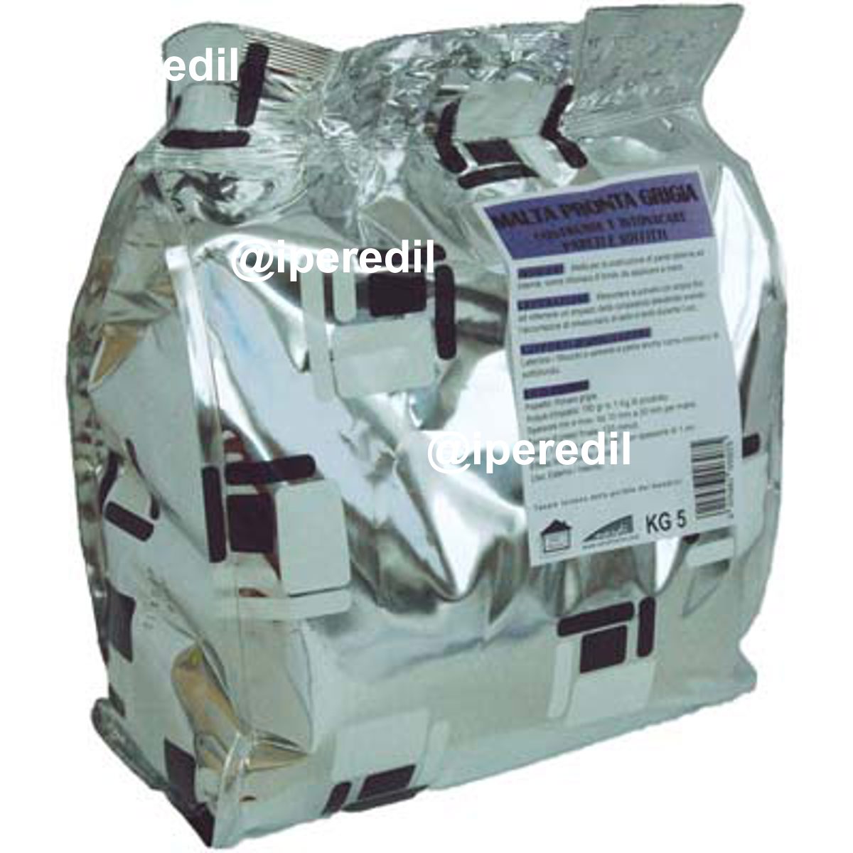 INTONACO PRONTO GRIGIO BRIKO LINE KG 5