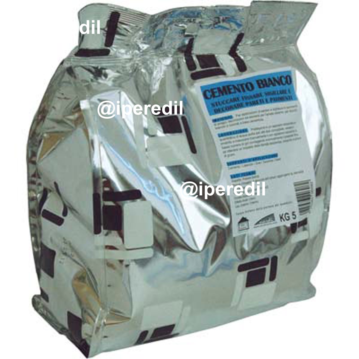 CEMENTO BIANCO BRIKO LINE KG 5