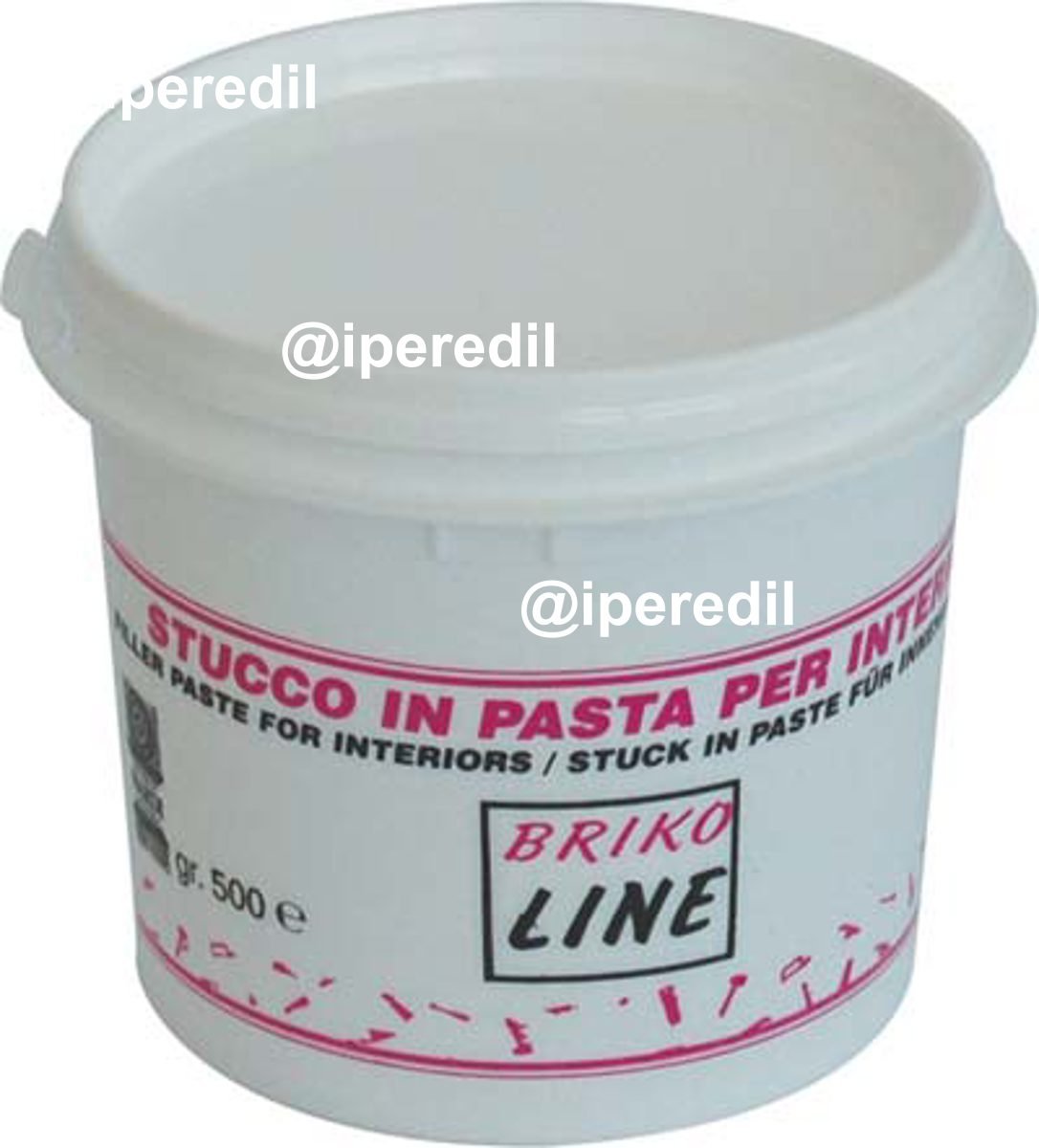 STUCCO PASTA BRIKO LINE BIANCO KG 1 - 08340021