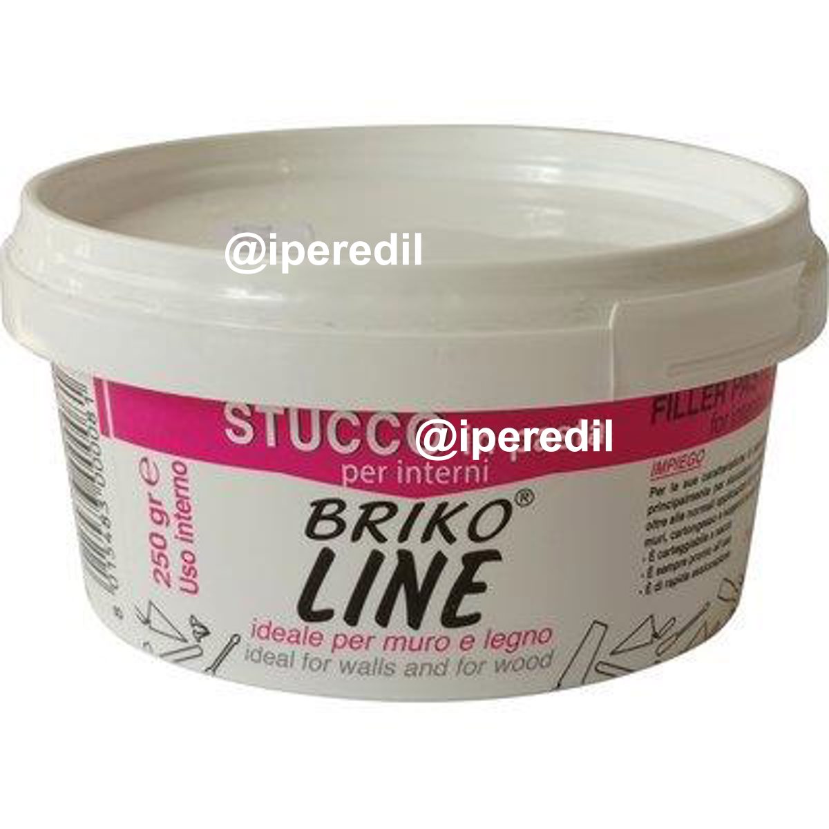 STUCCO PASTA BRIKO LINE BIANCO GR 250 - 08340035