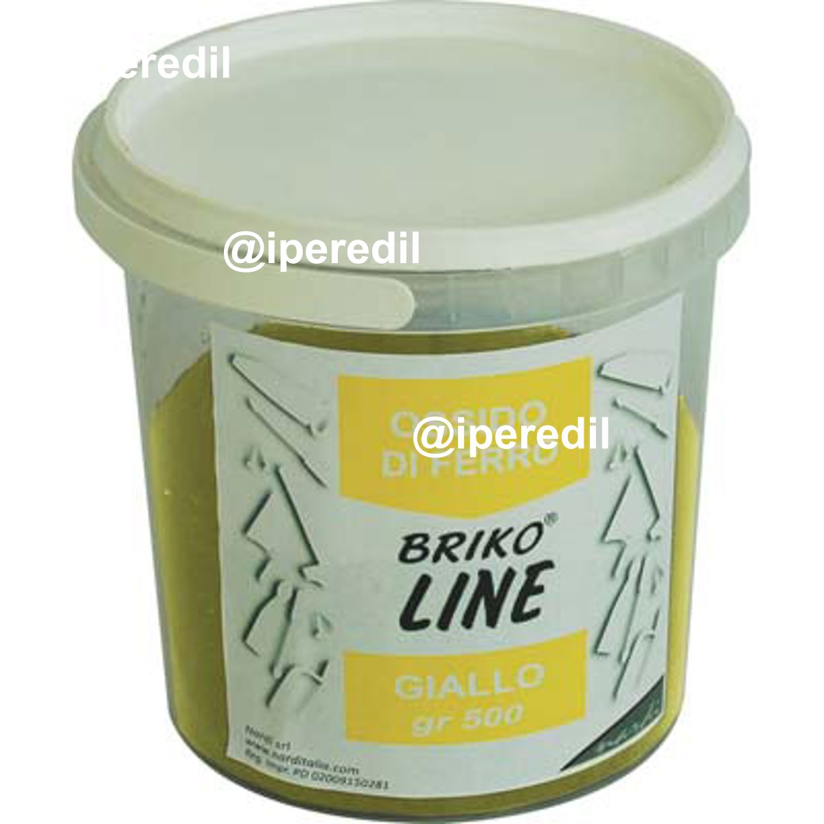 OSSIDO SINTETICO BRIKO LINE GIALLO FIORE GR 500
