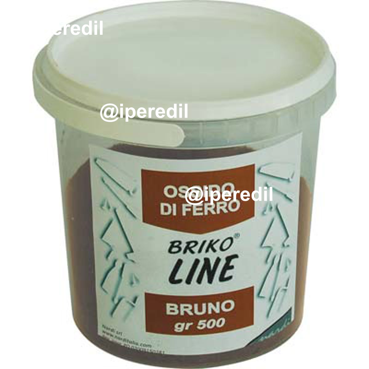 OSSIDO SINTETICO BRIKO LINE MARRONE GR 500 - 08340042