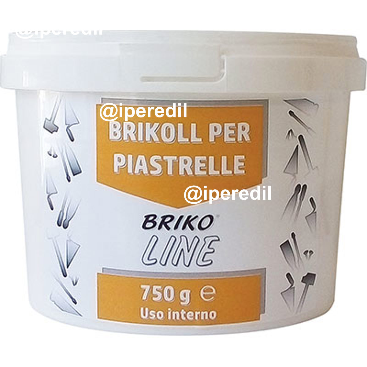 COLLANTE MAIOLICHE PASTA BRIKO LINE KG 0,750 - 08340063