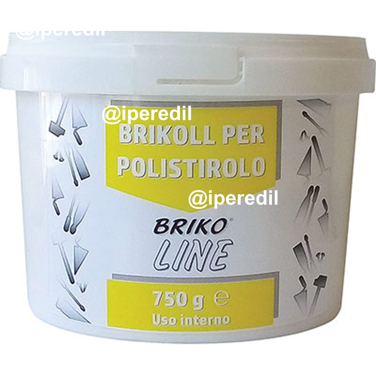 COLLANTE POLISTIROLO PASTA BRIKO LINE KG 0,750 - 08340064