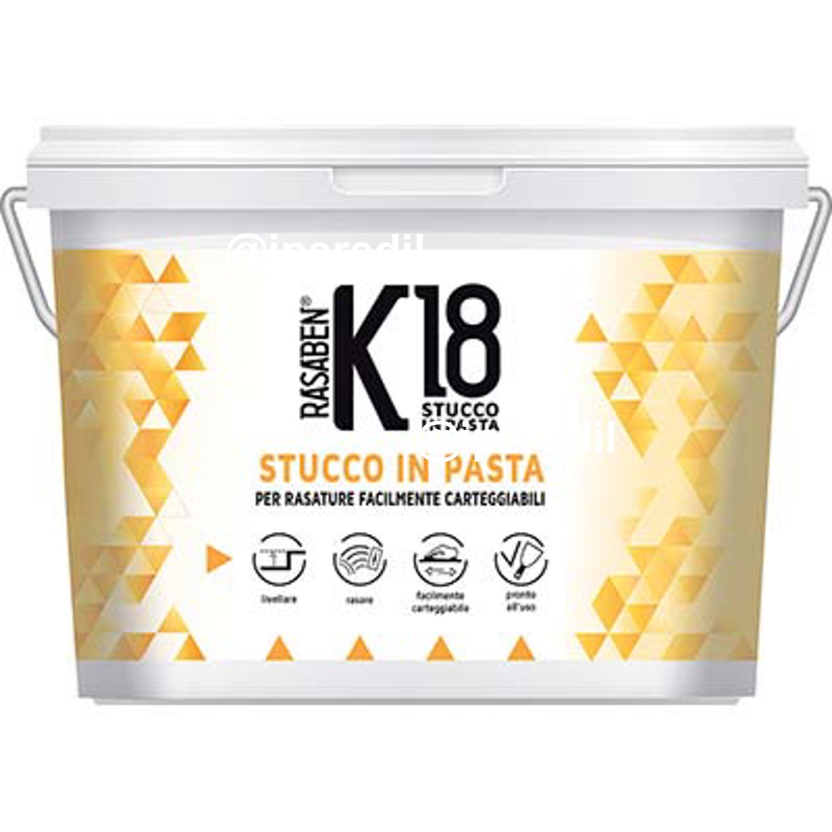 STUCCO PASTA RASATURA K18 K2 RASABEN KG 20
