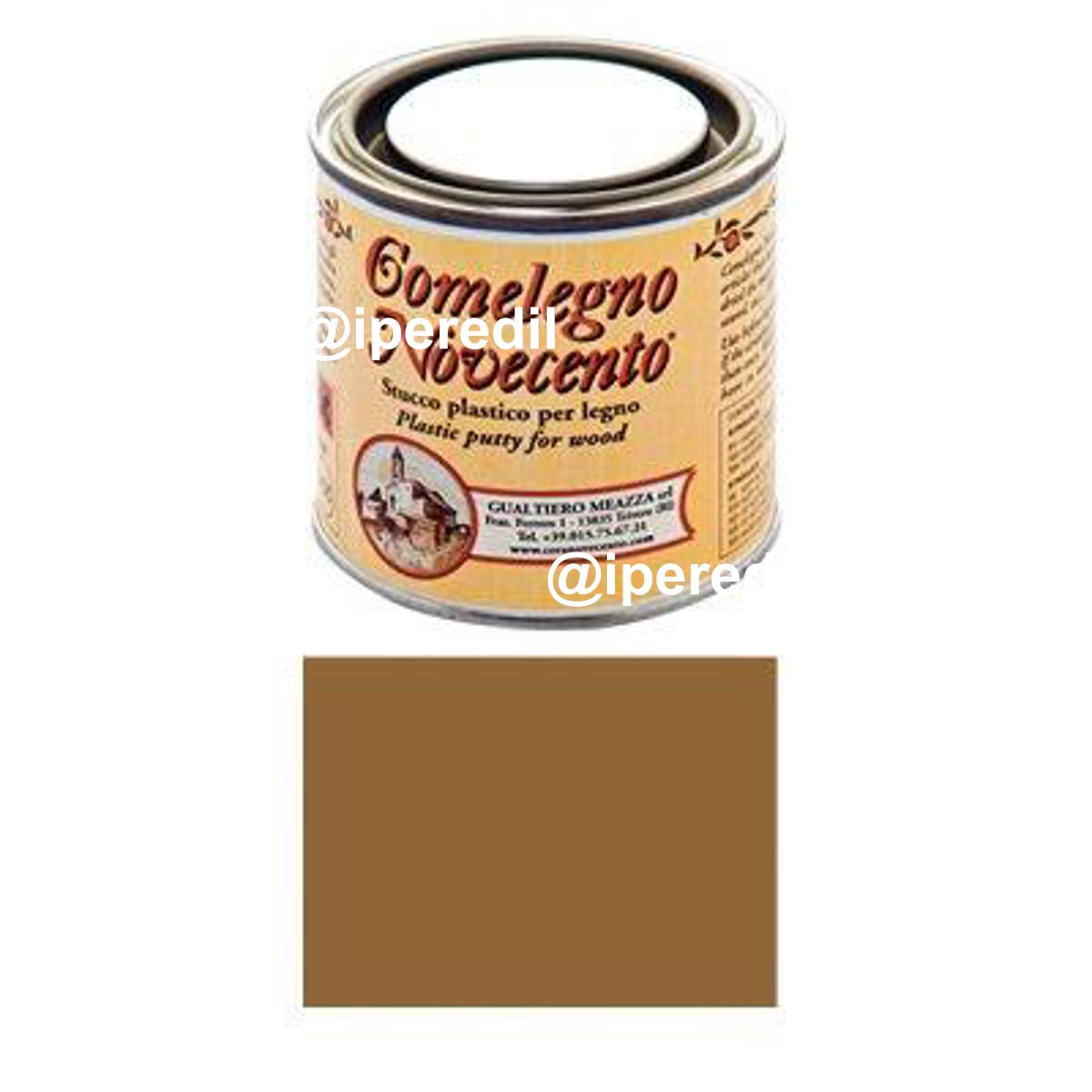 STUCCO PASTA COMELEGNO NOVECENTO NOCE CHIARO GR 250 - 08340116