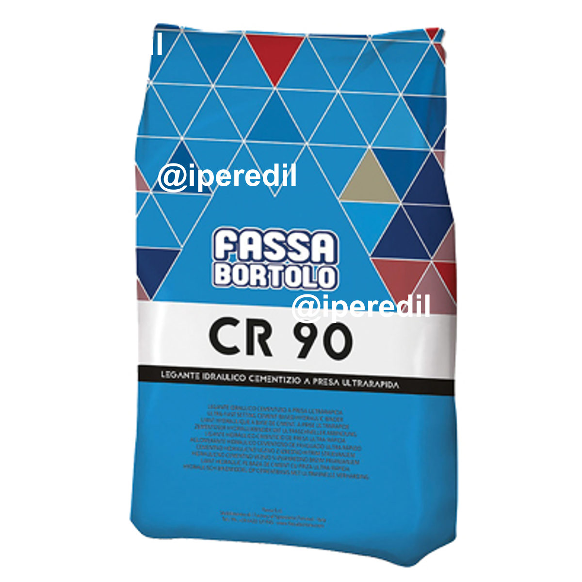 CEMENTO PRESA RAPIDA CR90 FASSA BORTOLO GRIGIO KG 5