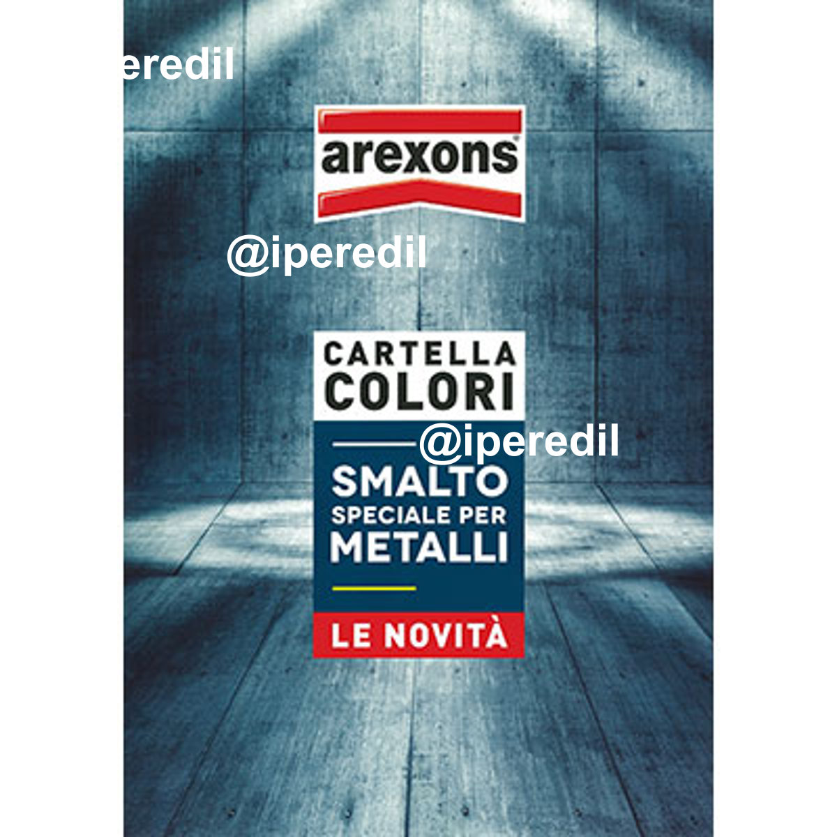 CARTELLA COLORI VERNICE SPRAY METALLI AREXONS