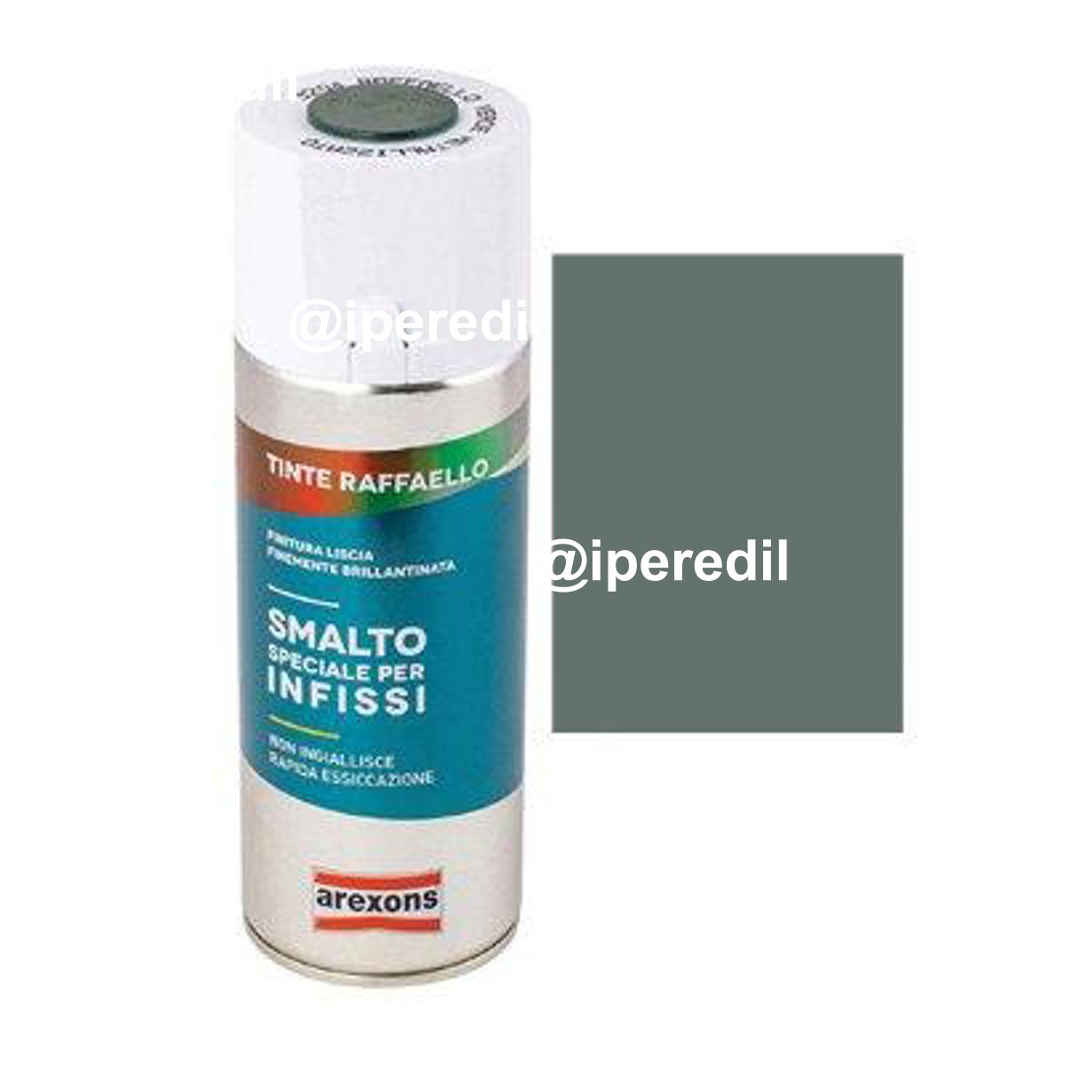 SMALTO SPRAY TINTA RAFFAELLO AREXONS 3201 GRIGIO METALLIZZATO ML 400
