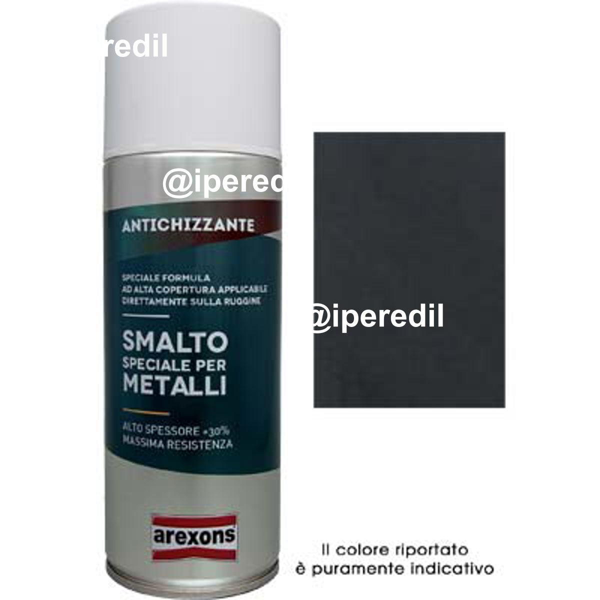SMALTO SPRAY SPECIALE METALLO AREXONS ANTICHIZZANTE FERRO ANTICO ML 400
